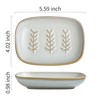 Miamolo Miamolo Soap Dish Bar Cleaner Dish for Shower, Ceramic