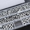 260 Pcs M5 M6 M8 Nuts, Carbon Steel Hex Nuts,