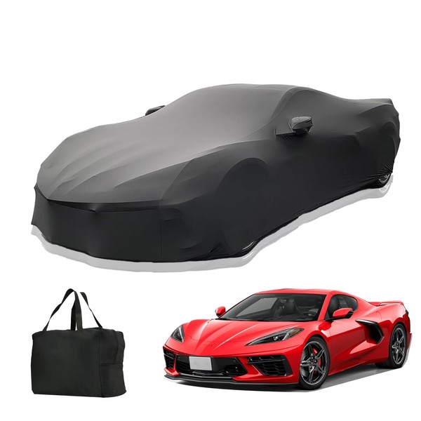 Indoor Car Cover Custom Fit for 2024-2020 Corvette C8 Luxurious