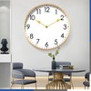 Glarks 12pcs 18MM Golden High Torque Long Shaft Clock Movement