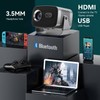 Smart Mini Projector with WiFi 6 and Bluetooth, Android 13