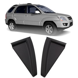 for 2006-2009 2010 Rear Window Cover Kits Side Door Triple-cornered Pillar Trim Protector Accessories