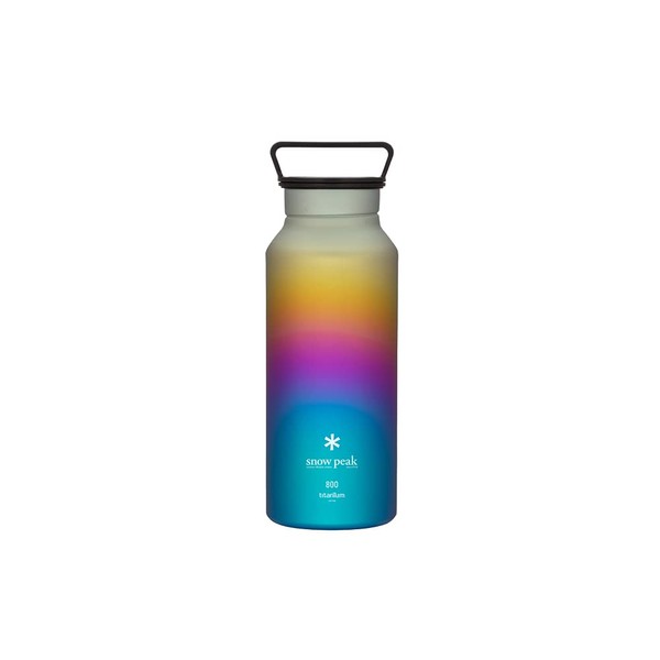 Snow Peak TW-800-RA Aurora Bottle 800, Rainbow