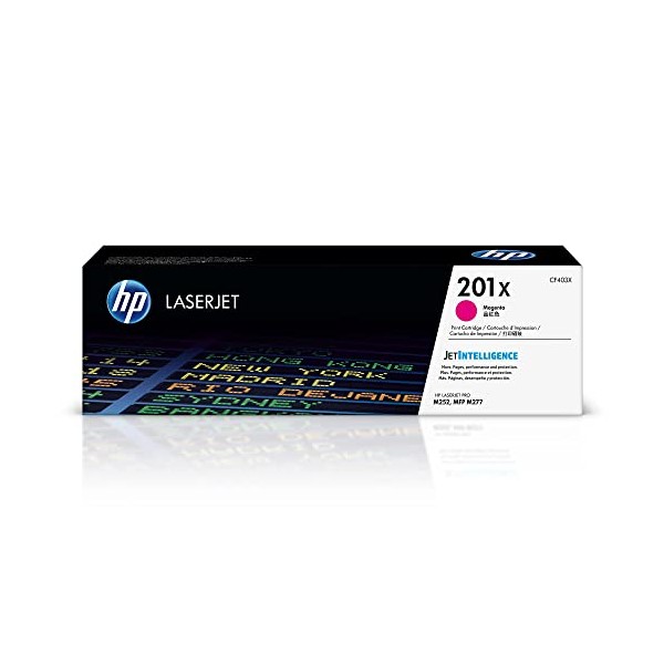 Original HP 201X Magenta High-yield Toner Cartridge | Works with