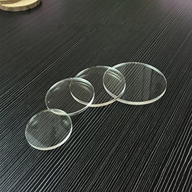 MEYA Set of 20pcs Clear Acrylic Discs, Plexiglass Laser cut Round Circle 1/8" (Dia 2.5")