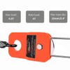 RUGCEL WINCH 4.8T Heavy Duty Recovery Winch Snatch Block,10500lb Capacity