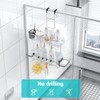 Aitatty Over the Door Hanging Shower Caddy: Rustproof Hanging Organizer