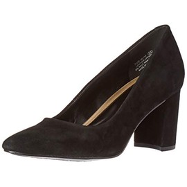 Aerosoles Women's Bette Pump, Black Suede, 8