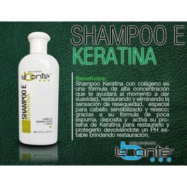 Shampoo Keratina Labonte Cabello Sensibilizado y Seco 1 Lt