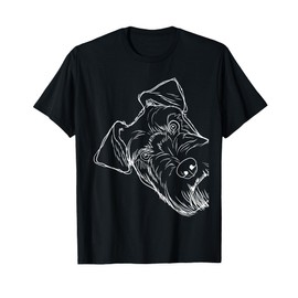 Funny Dog Schnauzer T-Shirt for Men Women Girls Kids
