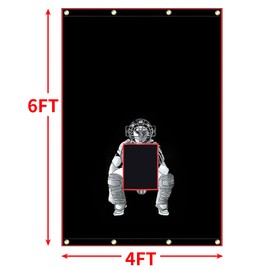 Gulfmore 4'x 6' Baseball Batting Cage Backstop with Hitting Target for Pitching Practice, Black Softball Baseball Batting Cage Backstop with Strike Zone Target for Pitching Training