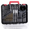 AVID POWER Drill Bit Set, Titanium Twist Brad Point Driver