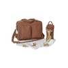 VERTBAUDET Nappy Bag Family Muslin Brown/Wild Sahara One Size