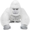 ZHONGXIN MADE Albino Gorilla Plush Toy, Realistic Albino Gorilla Stuffed