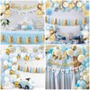 Baby Shower Decoration Boy, Baby Shower Decoration Boy, Blue White