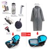 ROTTO Bike Saddle Bag Bicycle Seat Pack with Water Bottle