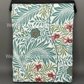 Morris & Co William Morris & Co Fabric Shower Curtain Flower Leaf Pattern 72x72 ~ LARKSPUR