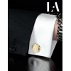 LOLIAS 3 Pairs Initial Cufflinks For Men Classic Mens CuffLinks