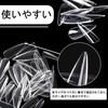 JANLOFO Nail Tips, Clear, False Nails, 500 Pieces, Long Nail