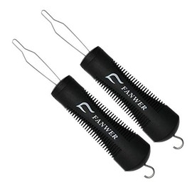 2Pack Button Hook Dressing Aids, Zipper Pulls with Comfort Grip Handle, Dressing Assist Device for Elderly, Arthritis, Disability, Handicapped