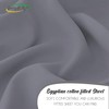 Funky Gadgets Double Fitted Sheet, Grey - 300 Thread Count