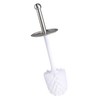 Bambelaa! Toilet Brush with Holder Toilet Brush Holder Stainless Steel