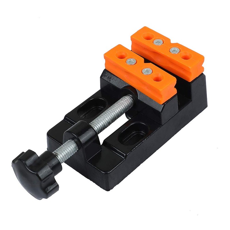Z-COLOR Mini Flat Clamp Table Jaw Bench Clamp Mini Drill