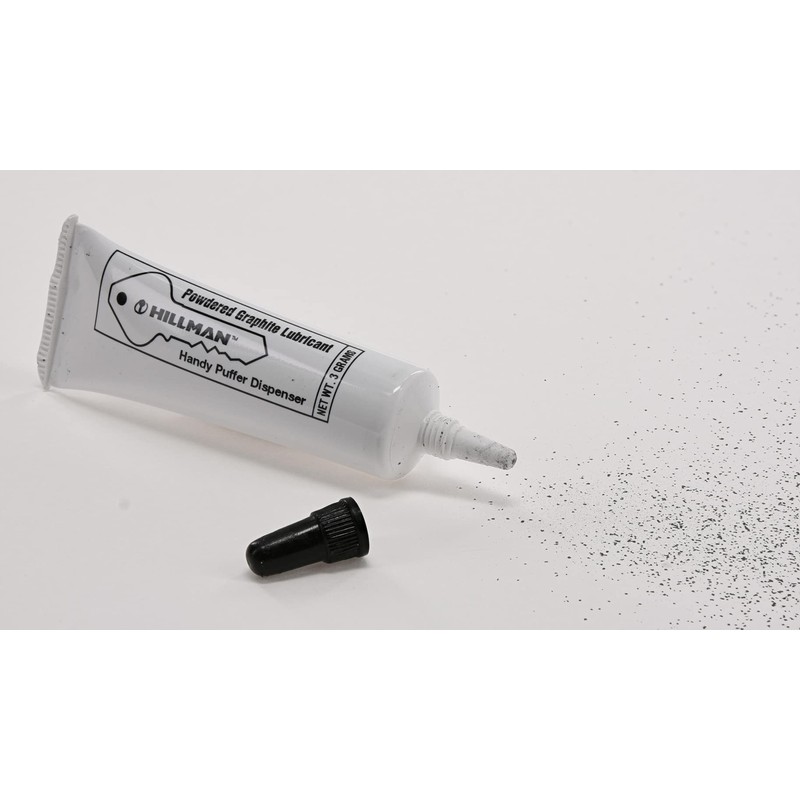 Hillman 703185 Graphite Tube 3G, White Key Lock Lubricant