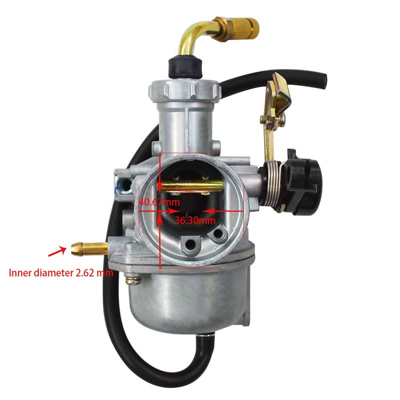 waltyotur Motorcycle Carburetor Replacement for Kawasaki KLX110 KLX110L Replacement for