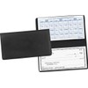 Bravo Enterprise Leather Checkbook Cover Black