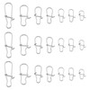 SING F LTD 140Pcs Rotating Slide Bait Hook Connectors Replacement