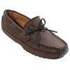 Minnetonka Men's Moosehide Weekend Moccasin, Chocolate Moose, 12 M US