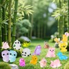 200 Pcs Mini Resin Animals Variety Pack Miniature Animals Figurines