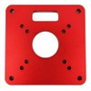Router Plate Aluminium Alloy Router Table Insert Plate Universal Trimming