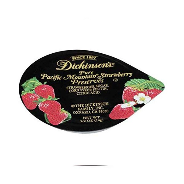 Dickinson's Strawberry Preserves, 200 Count