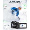 Zostuic 4K Digital Camera for Photography and Video, Autofocus Anti-Shake