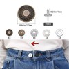 17MM Jean Buttons for Loose Jeans, No Sew Jean Buttons