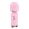 Electric Handheld Massager Rechargeable Home Portable Safe Flexible 10 Frequencies