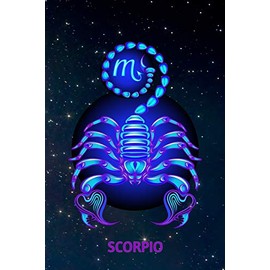 Scorpio: Zodiac Star Sign Blank Dot Grid Notebook / Journal Gift (120 blank pages - 6 x 9)