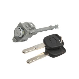 Motoforti 1 Set Front Door Lock Cylinder Set Kit with 2 Keys for Honda Accord 2013-2017 72185-T2A-A01 Long-Lasting