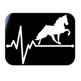 Walking Horse Lifeline TP 257 vinyl 8" Decal Sticker Tennessee walker tn