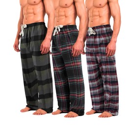Bottoms Out Flannel Pant 3 Pack, Multi, Medium