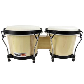 Gearlux Tunable Bongos - Natural