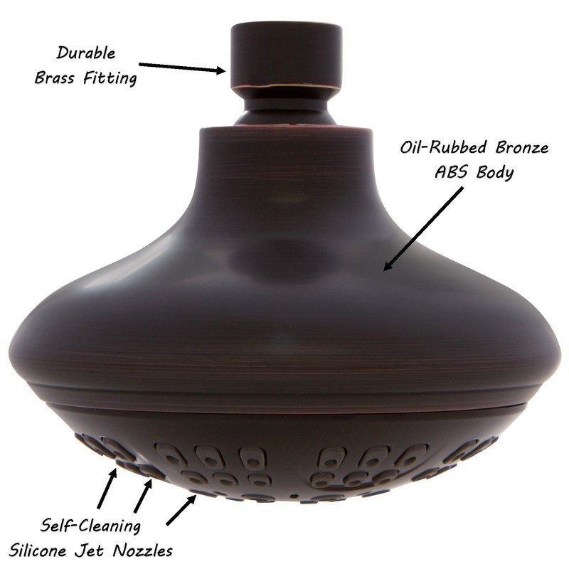 6 Function Adjustable Luxury Shower Head - High Pressure Boosting,