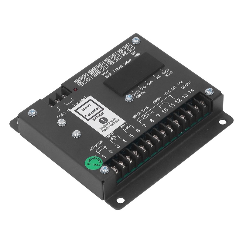 Electronic Generator Speed Controller Panel Diesel Governor Regulator Module 24V