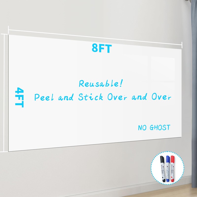 Laghura White Board Paper,White Board for Wall,Dry Erase Board for