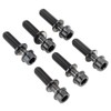 6PCS Bike Stem Bolts Titanium Alloy M5x20mm Bike Handlebar Stem