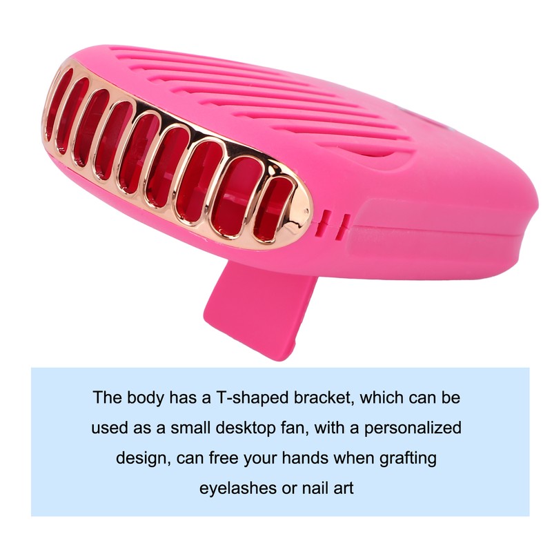 Eyelashes Dryer Fan Mini Portable Air Conditioning Bladeless Nail Art