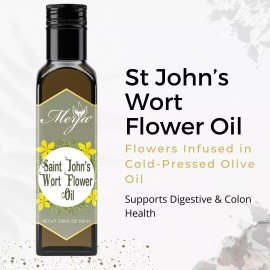 Merja Herbs SAINT JOHN’S WORT FLOWER OIL - 100% NATURAL - COLD PRESSED OIL