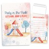 VAVINCI Playground Park Birthday Invitations